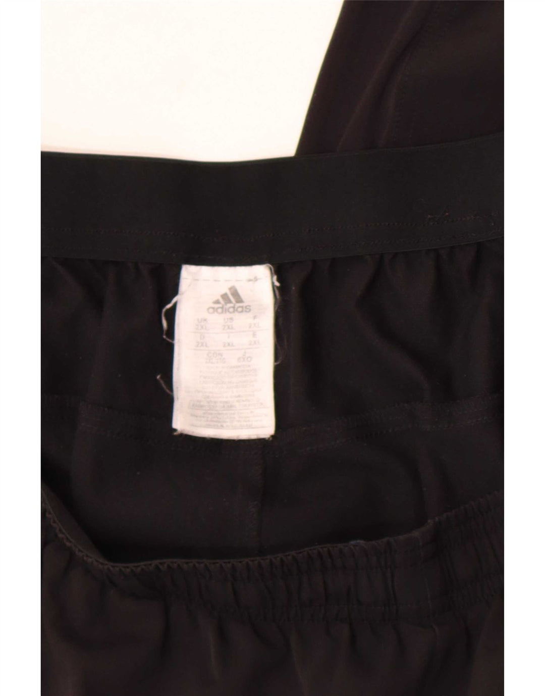 Adidas Womens Bermuda Sports Shorts UK 20 2XL Sort Polyester