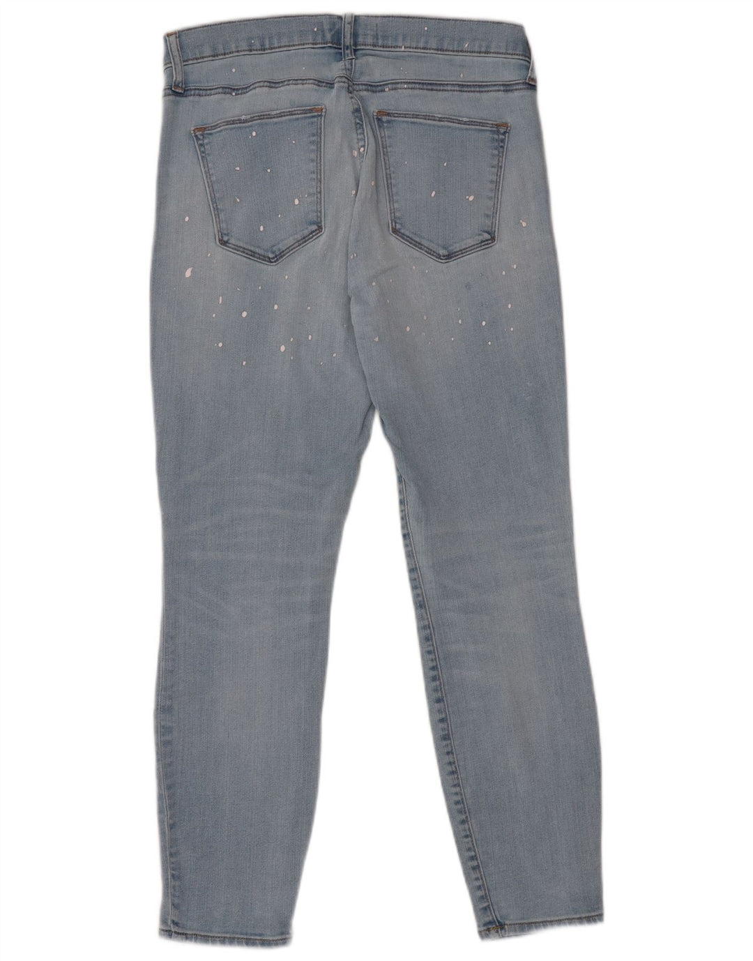Gap Dame Skinny Jeans W30 L27 Blå plettet bomuld