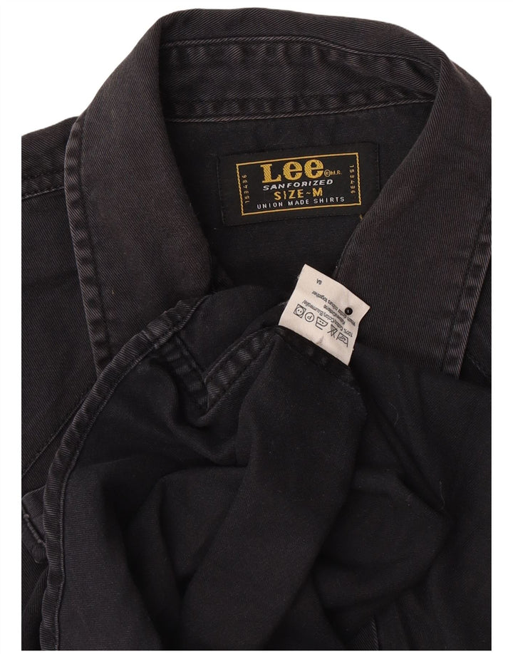 Lee Herre denimskjorte Medium Sort bomuld