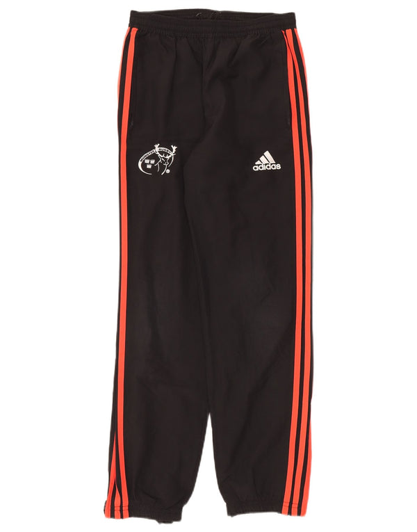 Adidas Boys Munster Rugby Træningsdragt Bukser Joggers 11-12 år Sort
