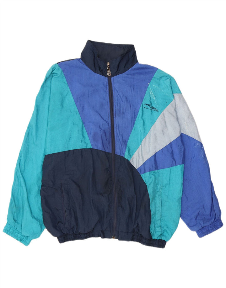 Killtec Herre træningsdragt Topjakke UK 46 2XL Blå Colourblock Polyamid