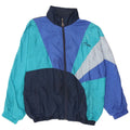 Killtec Herre træningsdragt Topjakke UK 46 2XL Blå Colourblock Polyamid