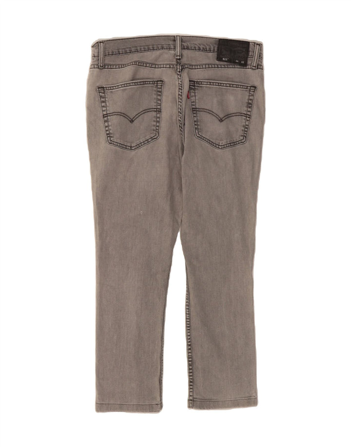LEVI'S Mens 511 Slim Jeans W36 L26 Grey Cotton Vintage Levi's and Second-Hand Levi's from Messina Hembry 