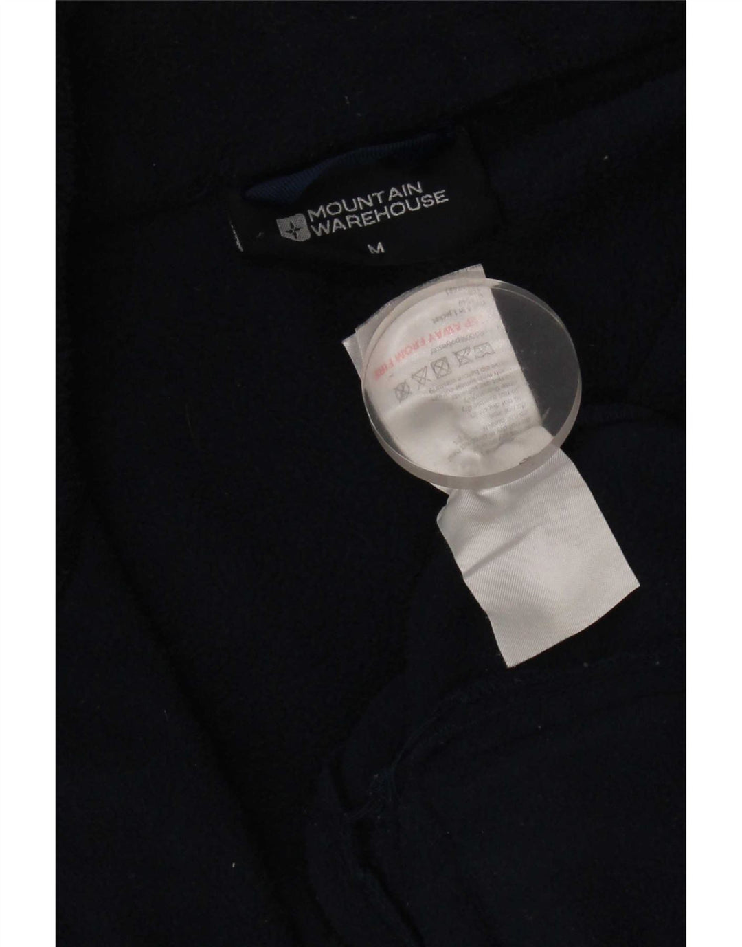 Mountain Warehouse Herre Fleecejakke UK 38 Medium Navy Blue Polyester