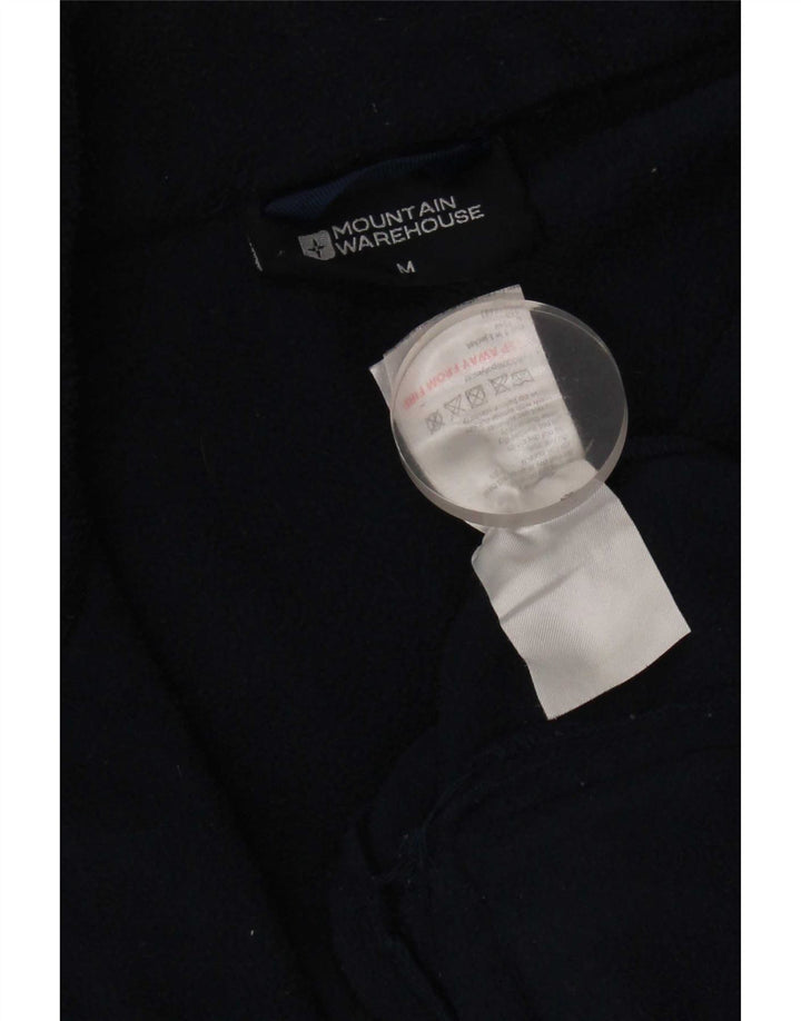 Mountain Warehouse Herre Fleecejakke UK 38 Medium Navy Blue Polyester