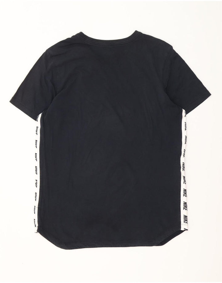 NIKE Grafisk T-shirt top til mænd Stor sort farveblok
