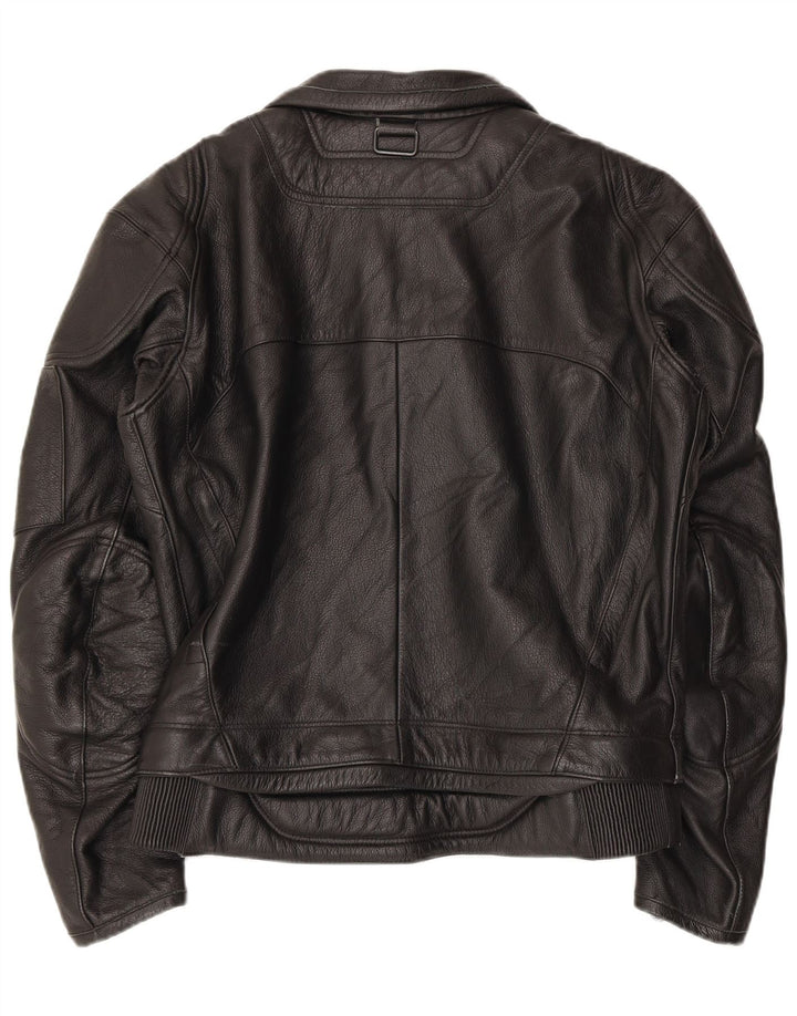 DAINESE Moto Racer læderjakke til kvinder EU 54 2XL Sort