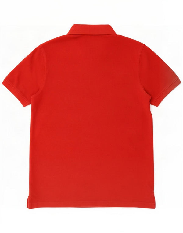 Crew Clothing Herre poloshirt Large Red Cotton