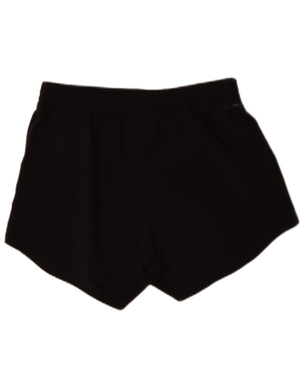 Adidas Dame Loose Fit Sports Shorts UK 12/14 Medium Black Polyester Sports