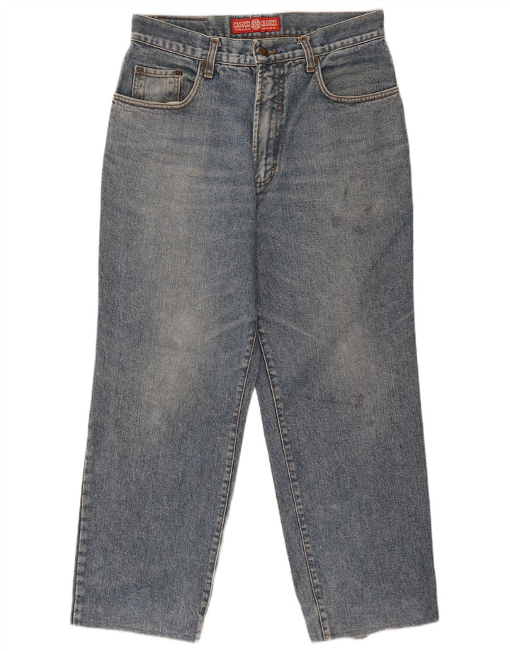 Casucci Herre Straight Jeans IT 48 Medium W30 L27 Blå Bomuld