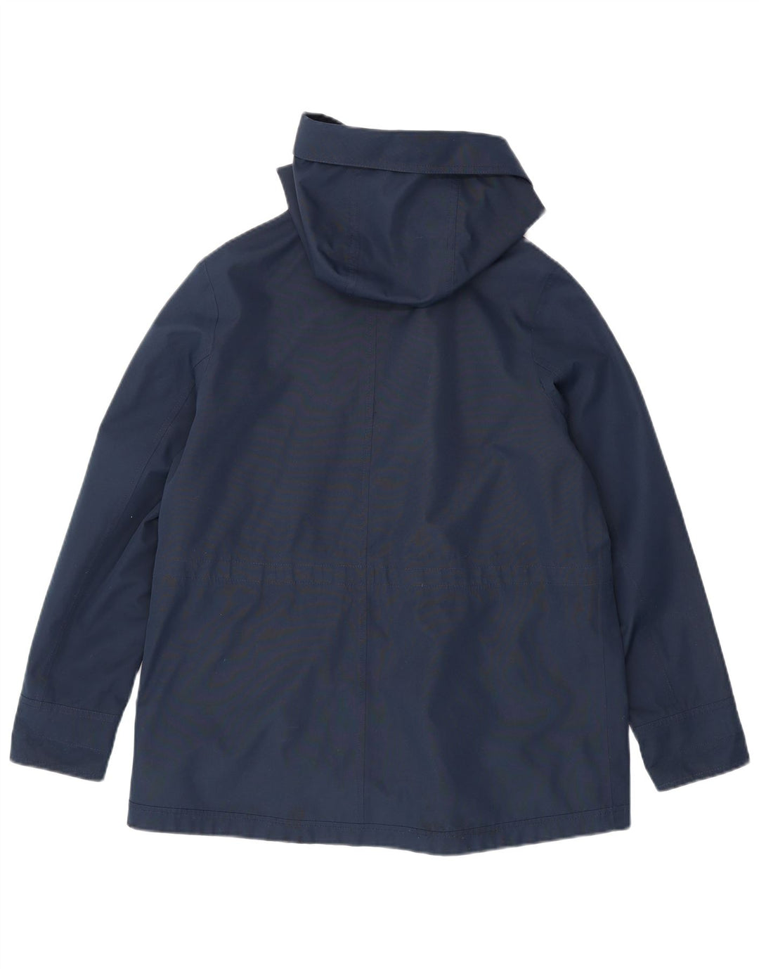 Barbour Dame Hooded Utility Jacket UK 14 Large Navy Blue
