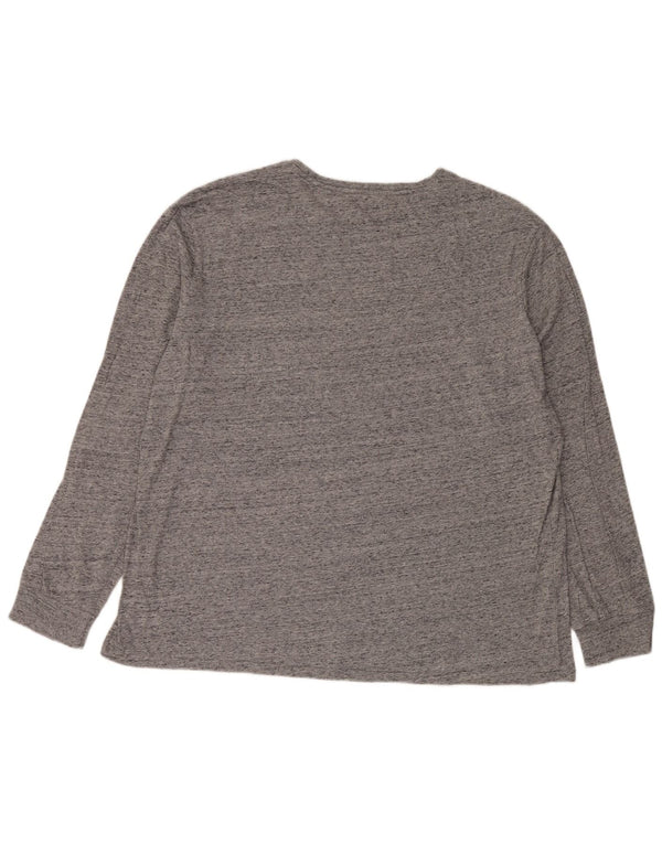 Polo Ralph Lauren Herre Top Langærmet 2XL Grå Flecked Bomuld