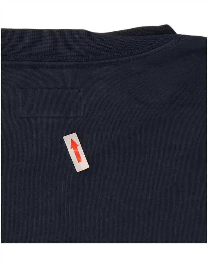 Converse grafisk sweatshirt til mænd, lille marineblå