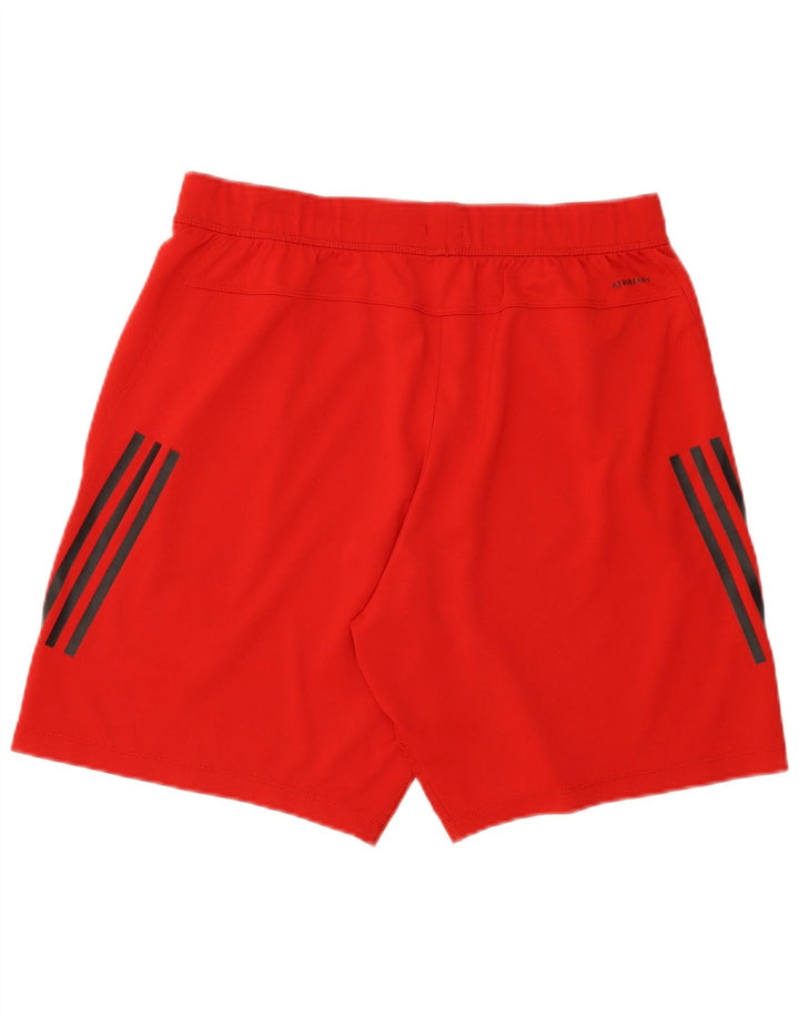 Adidas Aeroready Sportsshorts til mænd store røde polyester