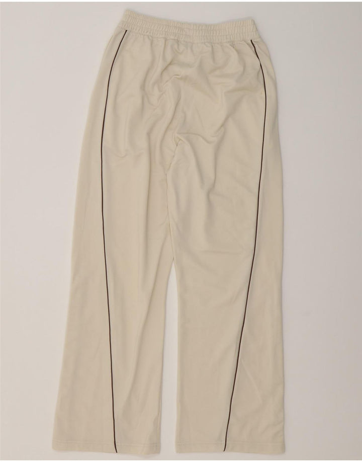 REEBOK Træningsdragtsbukser til kvinder UK 10 Small Beige Polyester
