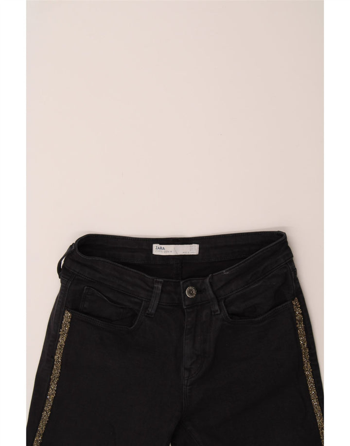 ZARA Womens Skinny Jeans EU 36 Small W26 L27 Black Vintage Zara and Second-Hand Zara from Messina Hembry 