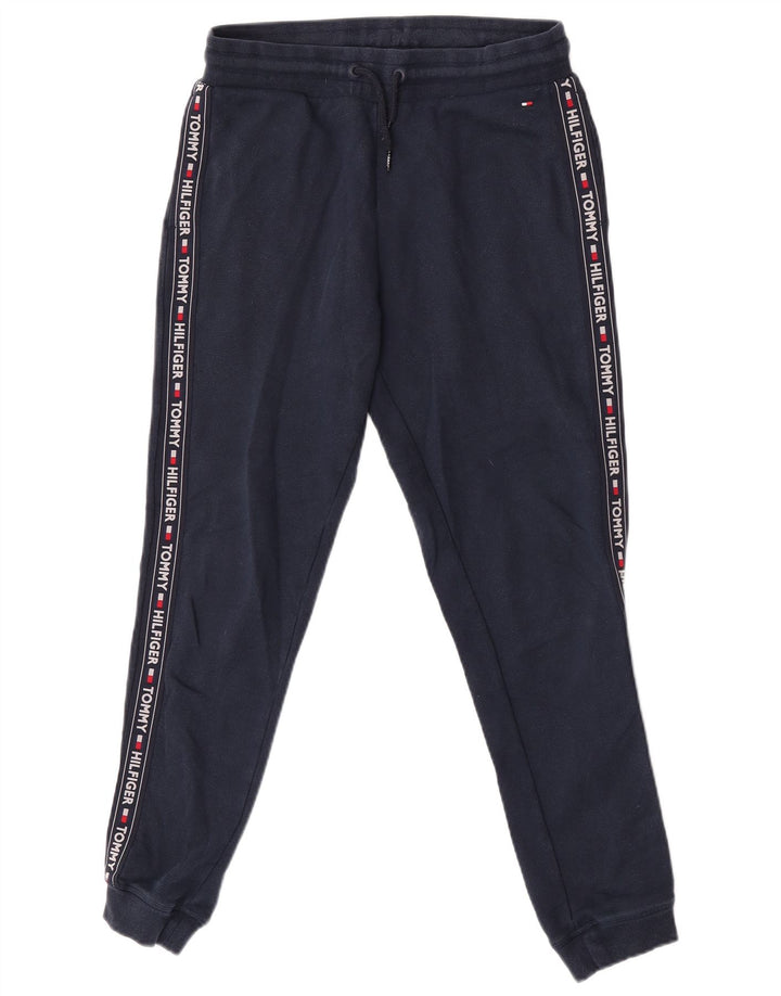 Tommy Hilfiger Herre grafisk træningsdragt Bukser Joggers Medium Navy Blue