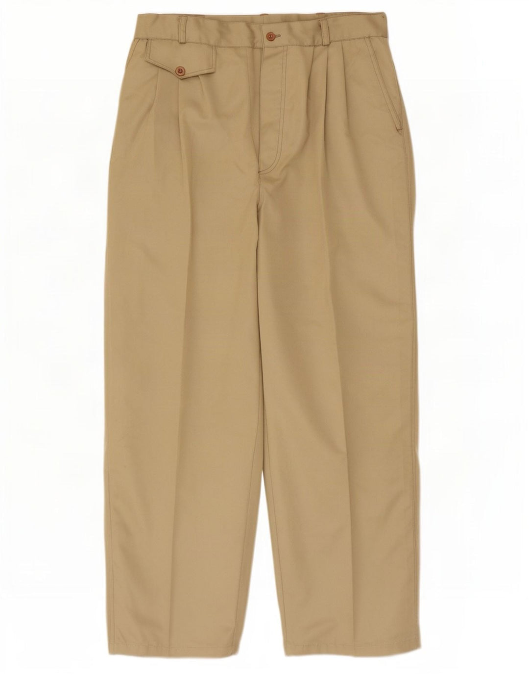 Vintage Herre Pegged Chino Bukser W32 L28 Beige