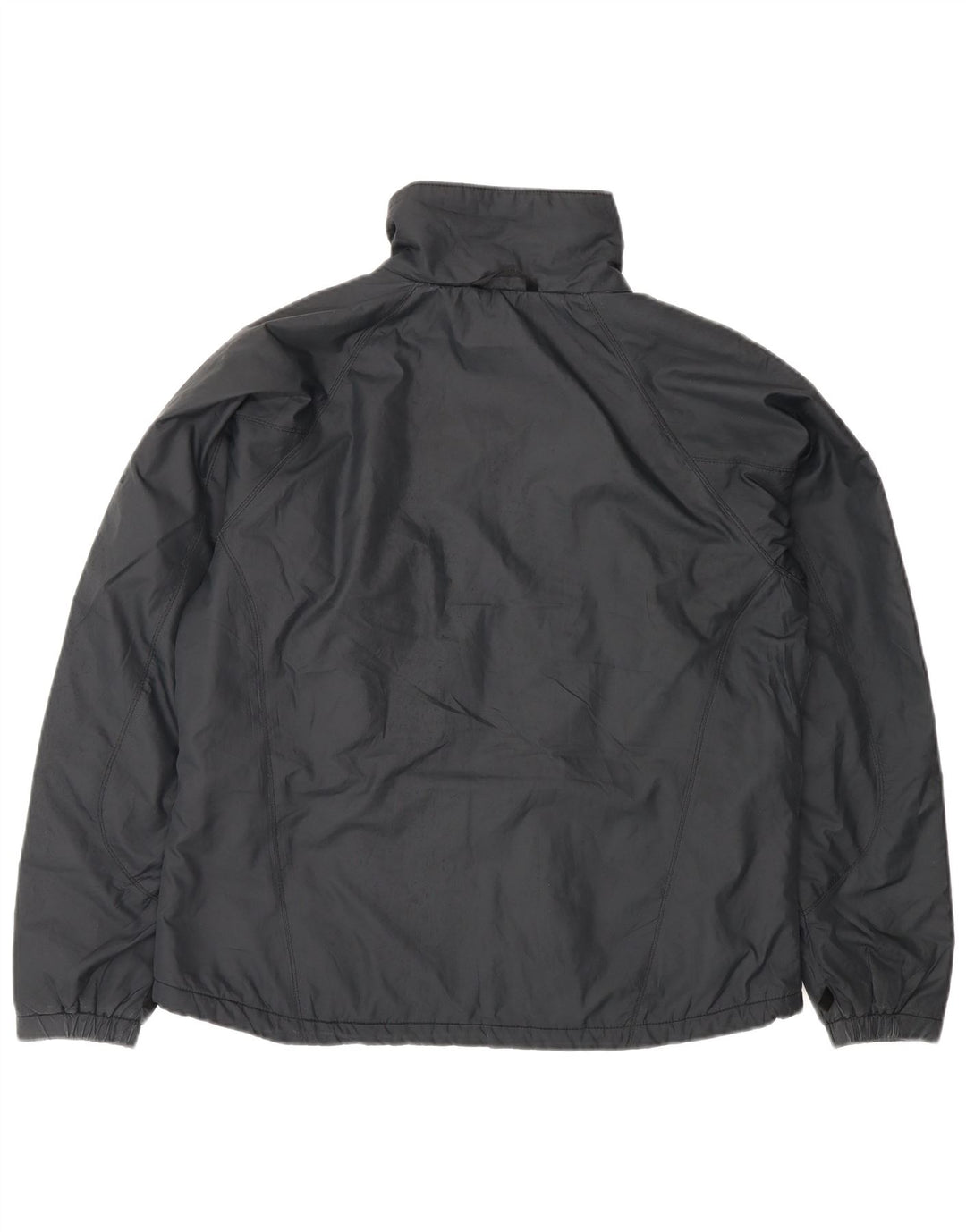 Columbia Windbreaker Jacket UK 14 Medium Sort Polyester