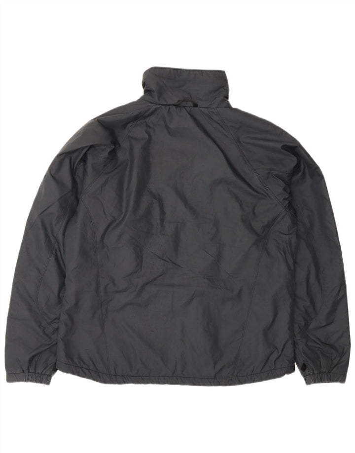 Columbia Windbreaker Jacket UK 14 Medium Sort Polyester
