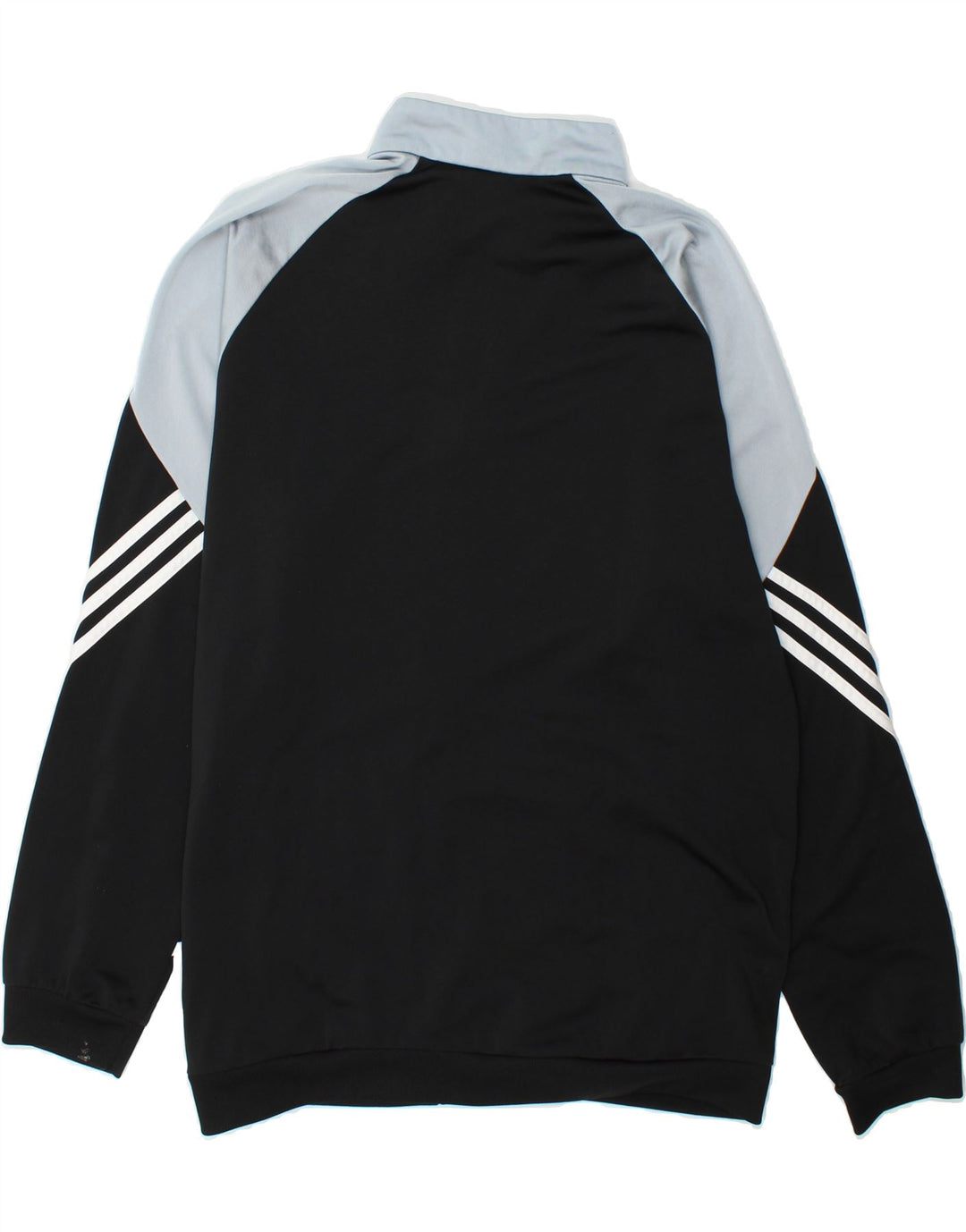 ADIDAS Mens Tracksuit Top Jacket XL Black Colourblock Polyester Vintage Adidas and Second-Hand Adidas from Messina Hembry 