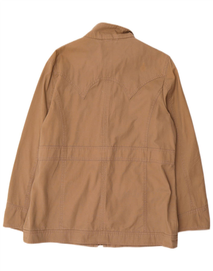 Paco Herre Utility Jacket UK 40 Stor brun bomuld