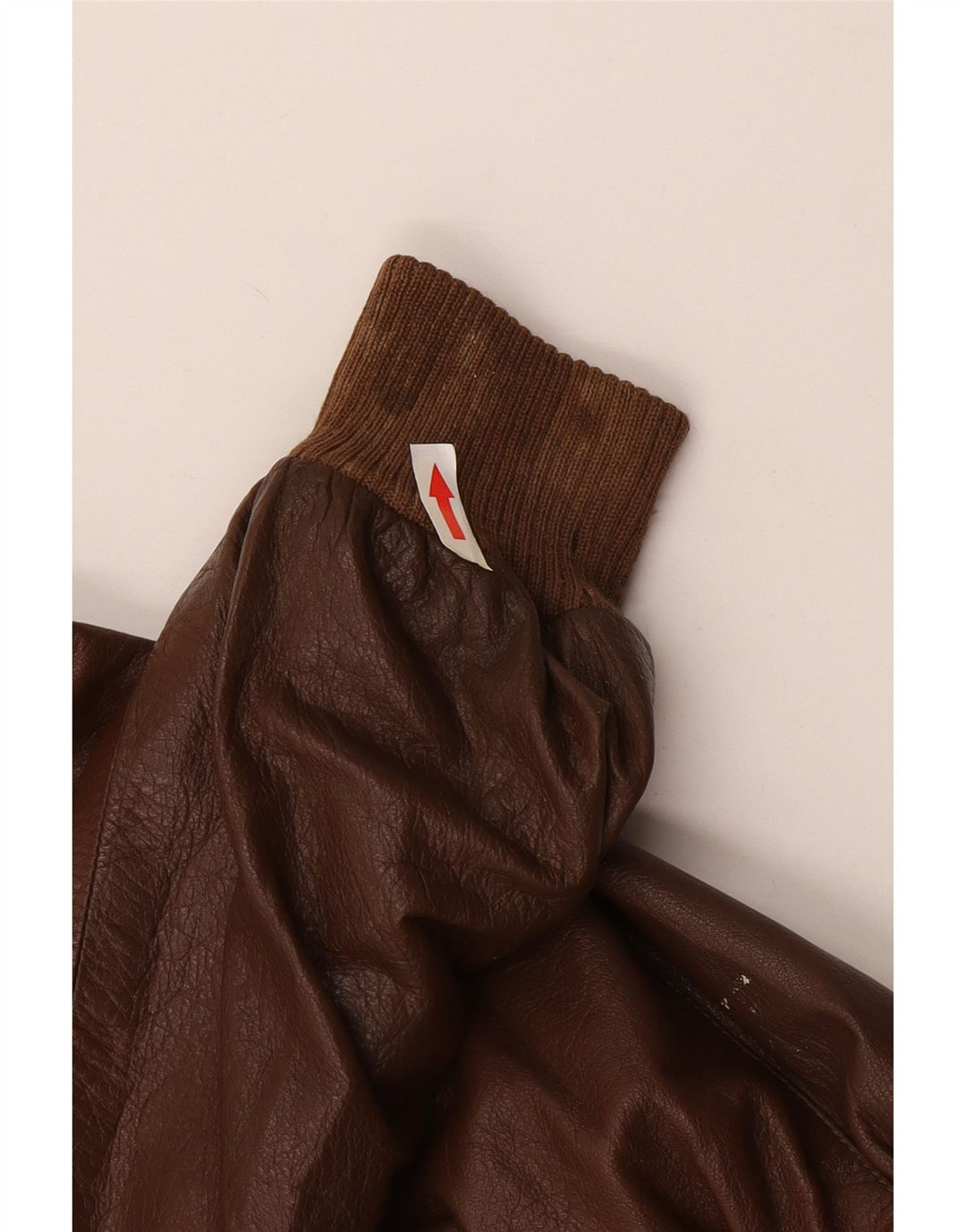 Vintage herre læderjakke UK 38 Medium Brown