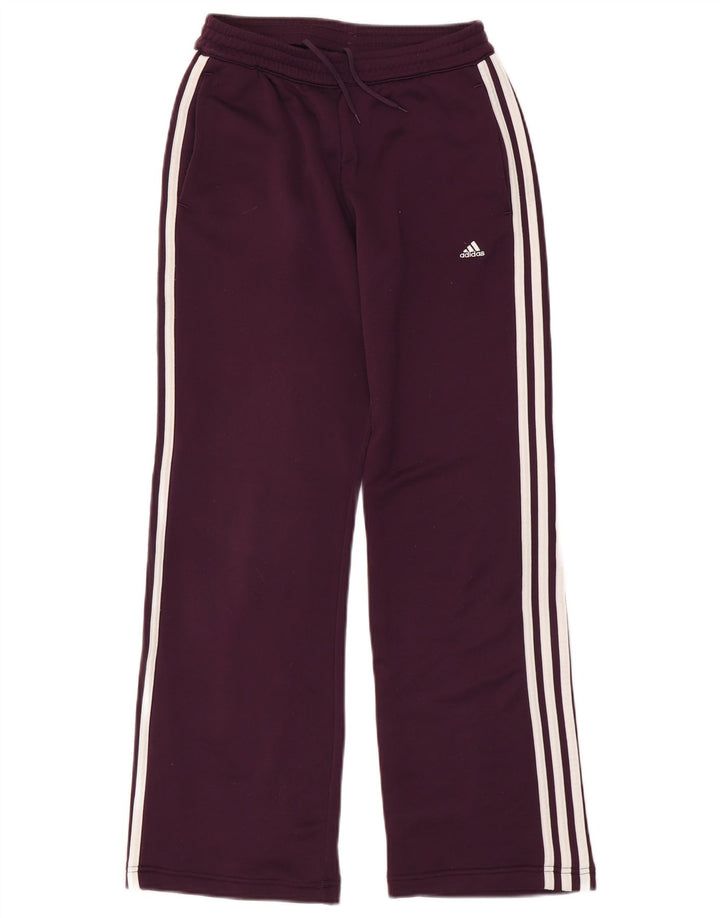 Adidas Træningsdragtsbukser til kvinder UK 10 Small Purple Polyester