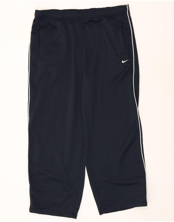 Nike træningsdragt bukser til mænd XL marineblå polyester