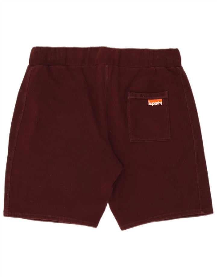 Superdry Sportshorts til mænd Medium Bourgogne bomuld