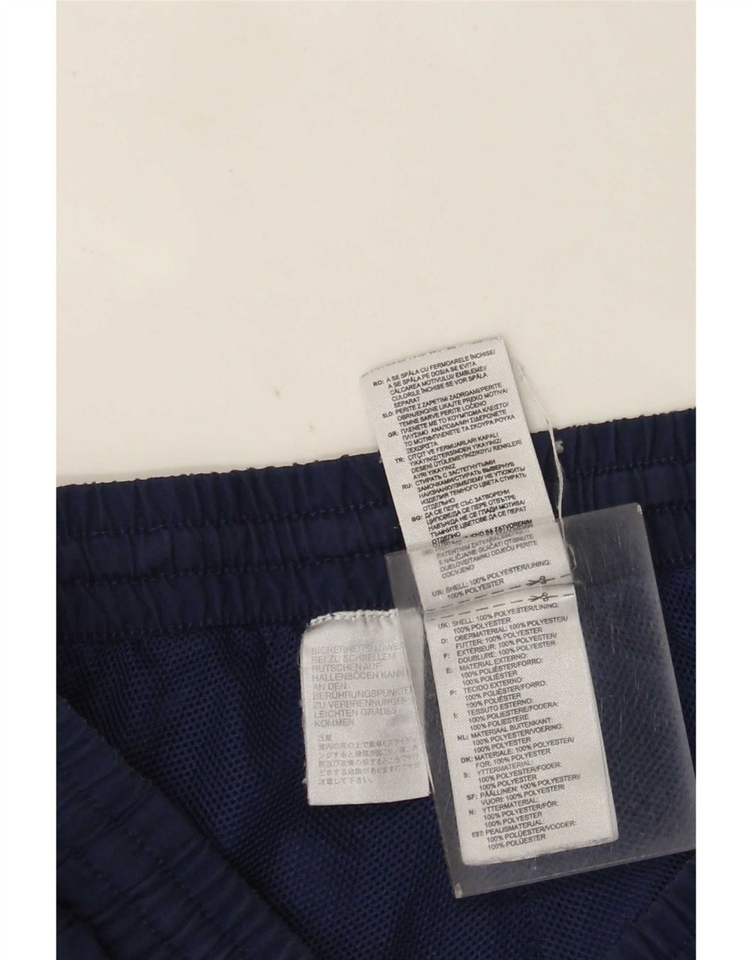 Adidas Træningsdragt til mænd Joggers Små marineblå polyester