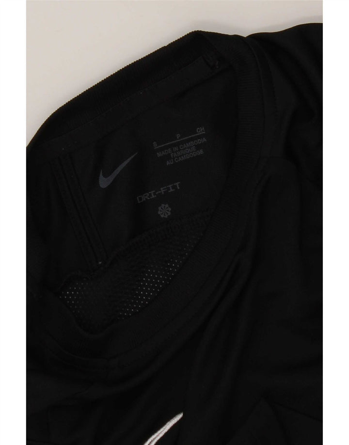 Nike Herre Dri Fit T-Shirt Top Lille Sort