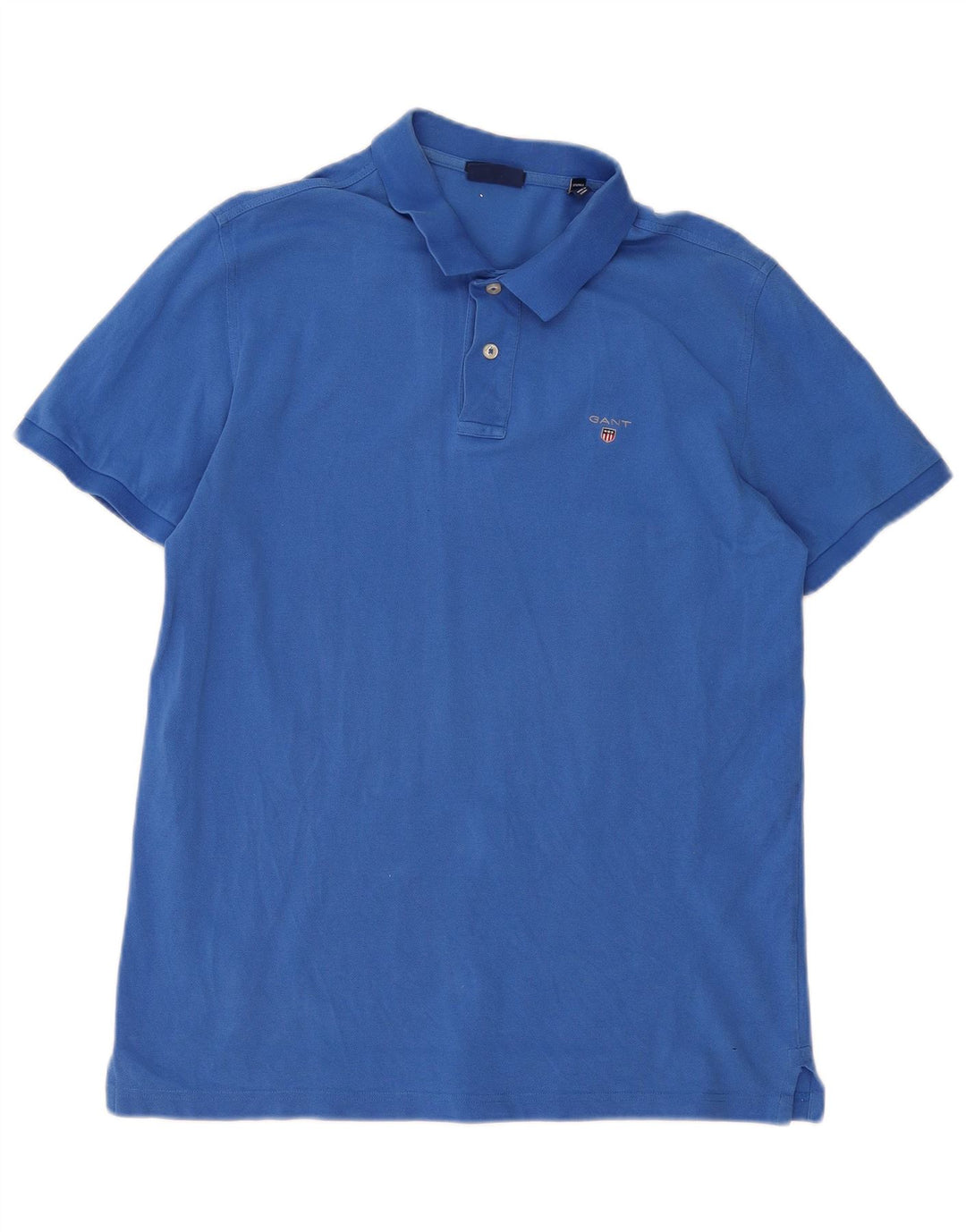 Gant Herre Regular Fit Polo Shirt Stor Blå Bomuld