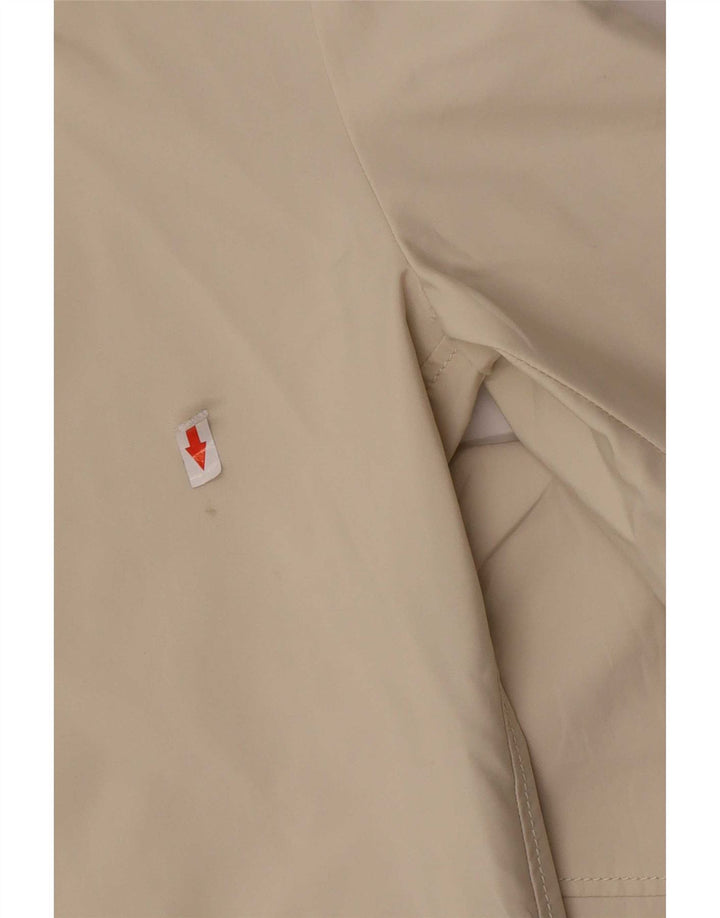 Trussardi Jeans Dame Bomber Jacket IT 44 Medium Beige Bomuld