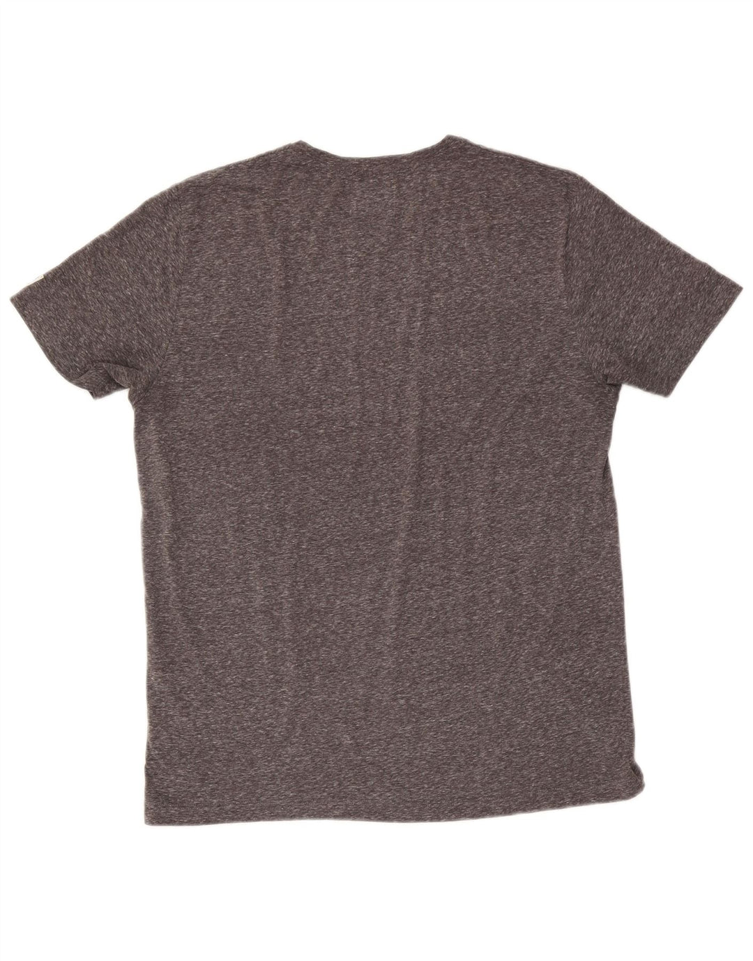 Marlboro Classics Herre Grafisk T-Shirt Top XL Grå Flecked Polyester