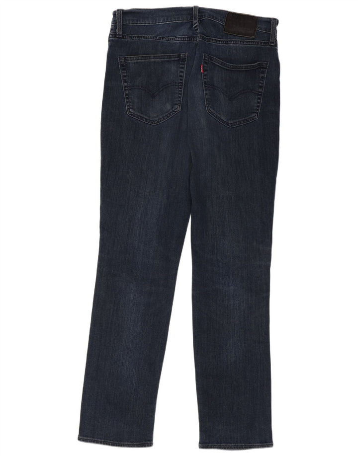 Levi's Slim Jeans til mænd W32 L30 Marineblå bomuld