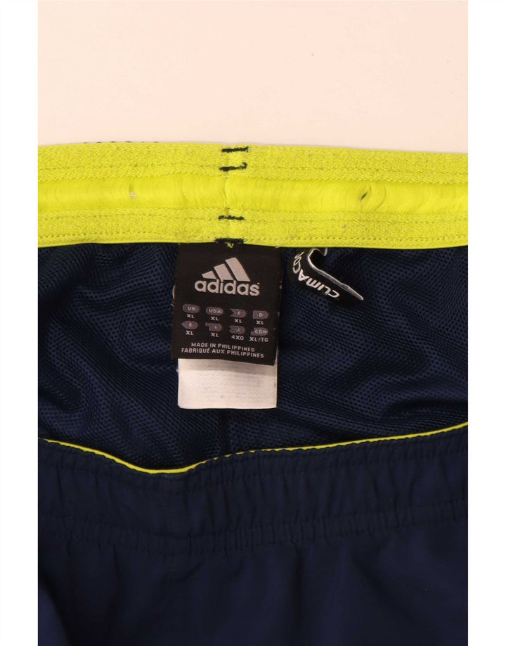 Adidas Herre Climacool Bermuda Sport Shorts XL Navy Blue Polyester