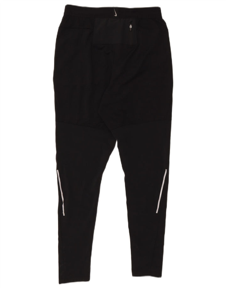 Nike Dame Dri Fit træningsdragt Bukser UK 10 Small Black Polyester