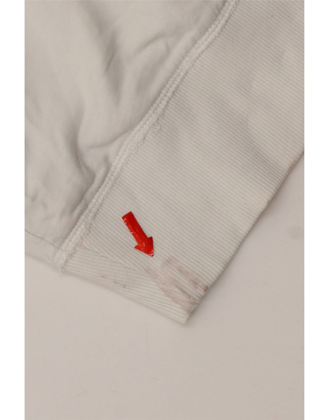 Benetton Dame Mini-nederdel UK 12 Medium White
