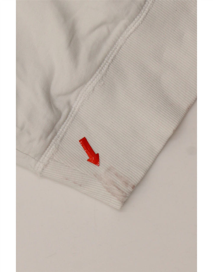Benetton Dame Mini-nederdel UK 12 Medium White