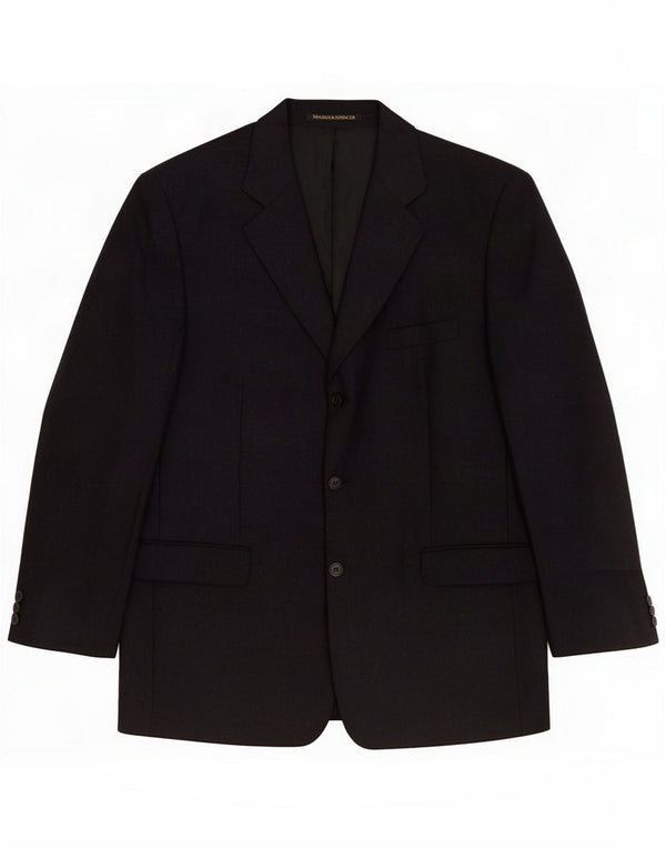 Marks & Spencer Herre St. Michael 3 Button Blazer Jacket UK 44 XL Sort