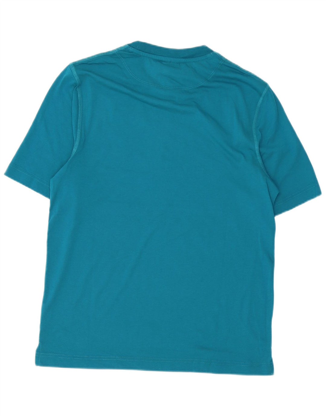 CANTERBURY Herre T-Shirt Top Lille Blå Bomuld