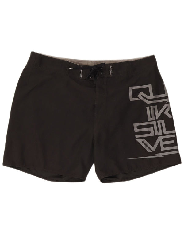 Quiksilver Herre grafiske svømmeshorts XL sort polyester