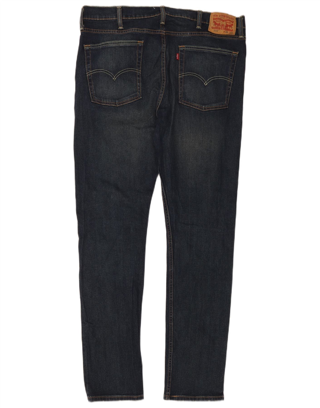 Levi's Herre 510 Skinny Jeans W38 L34 Blå Bomuld