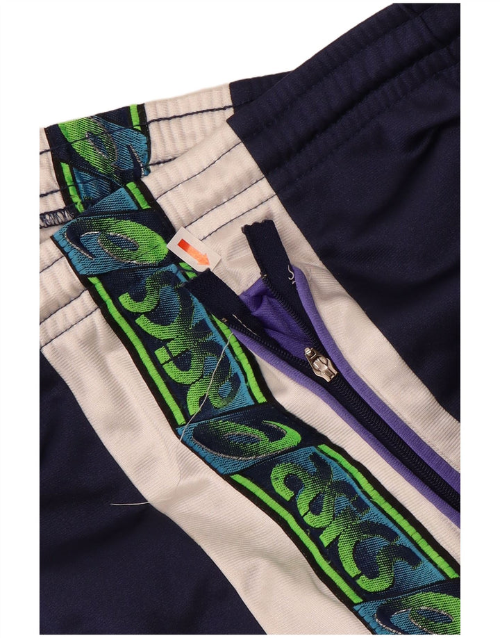 Asics hel træningsdragt til kvinder IT 46 Stor marineblå farveblok polyamid