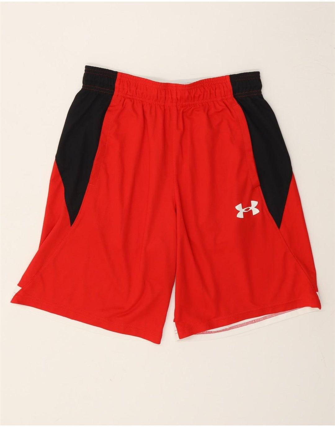 Under Armour Herre Sportshorts Medium Rød Colourblock
