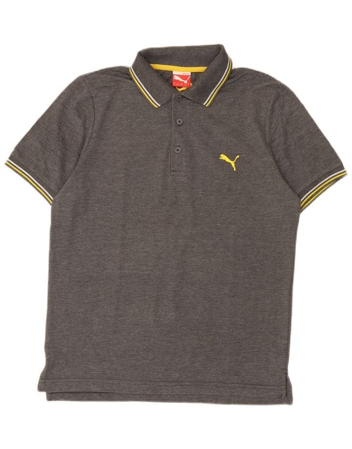 Puma Herre Polo Shirt Lille Grå Flecked