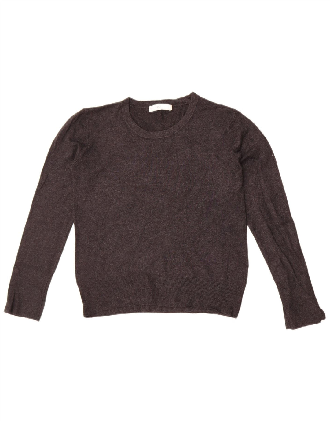 Zara Dame Jumper Sweater UK 14 Stor Grå