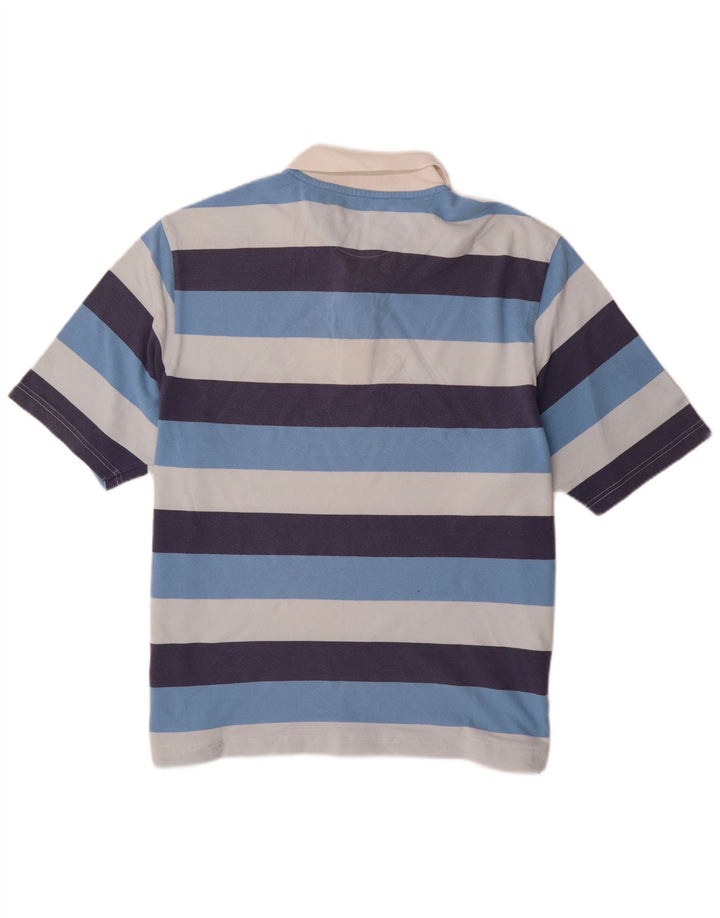 MARINA YACHTING Herre Rugby Polo Shirt 2XL Blå Stribet