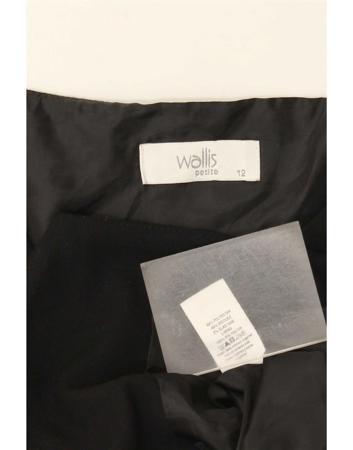 Wallis Petite vest for kvinder UK 12 Medium Sort Polyester